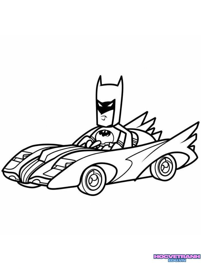 tranh tô màu siêu nhân cảnh sát 34