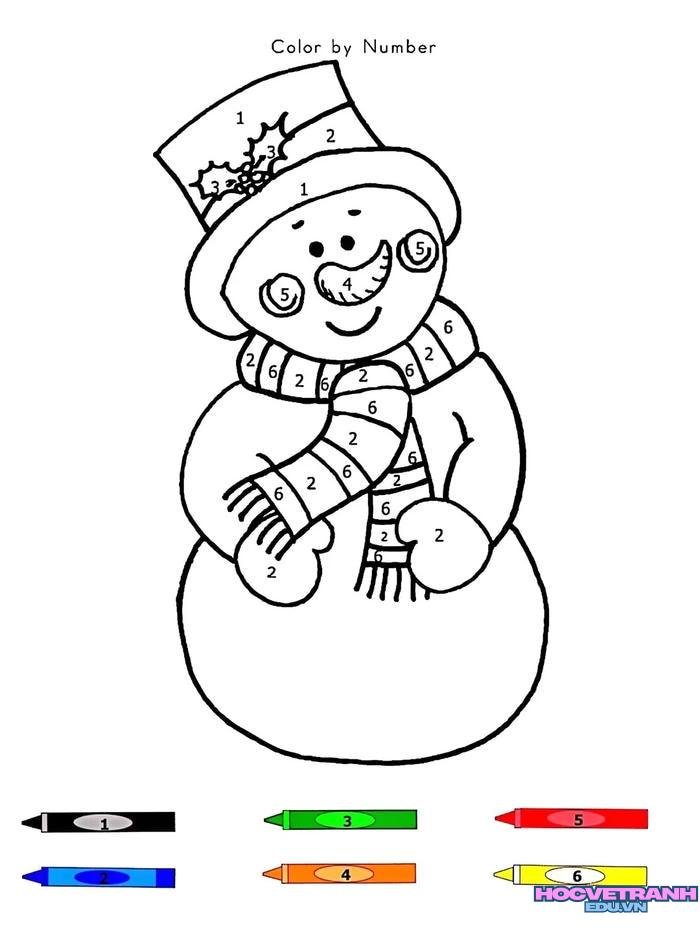 tranh tô màu số hóa 24