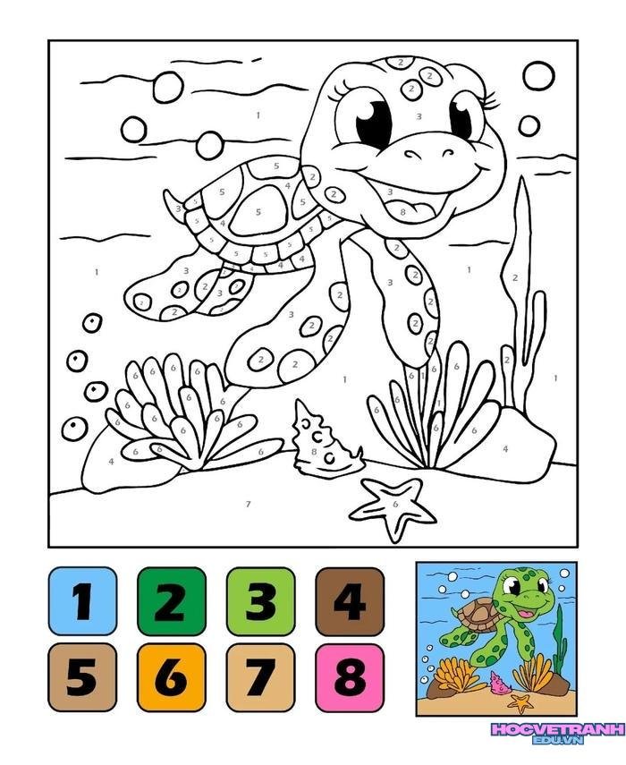 tranh tô màu số hóa 27