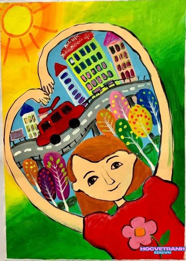 tranh vẽ nghệ thuật