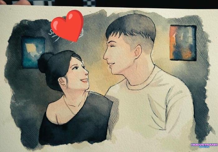 tranh vẽ người lofi