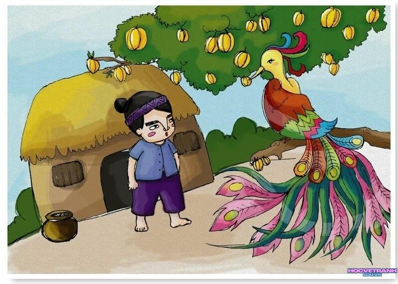 tranh vẽ truyện kiều