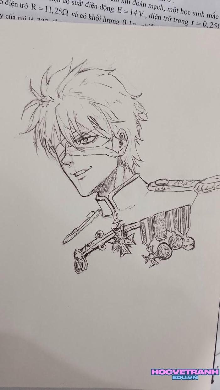 vẽ anime người cổ điển