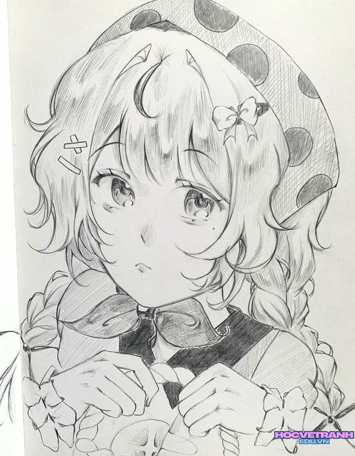 vẽ anime người lofi