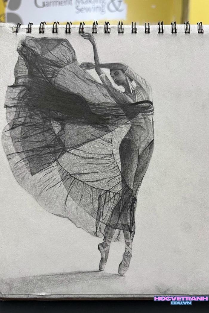 vẽ phác thảo dáng người