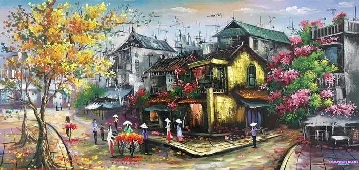 vẽ phong cảnh sơn thủy