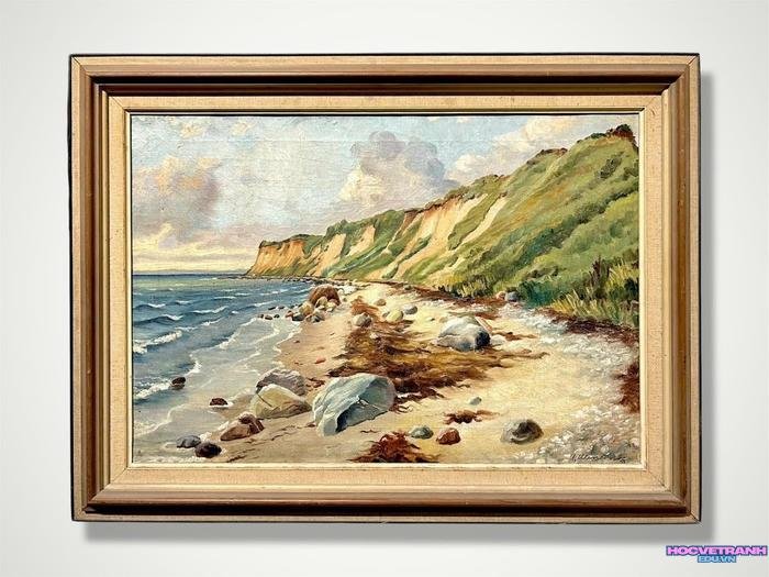 vẽ phong cảnh yên ả