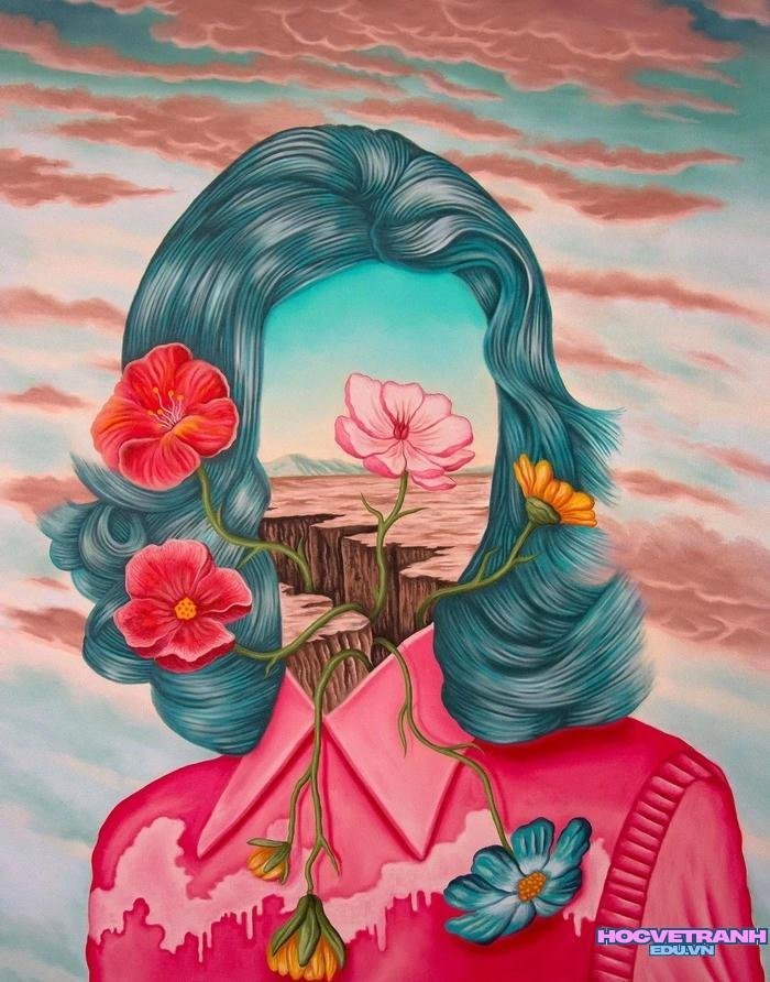 vẽ siêu thực kỳ quái