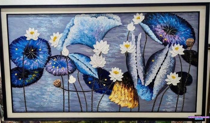 vẽ sơn dầu bằng bay