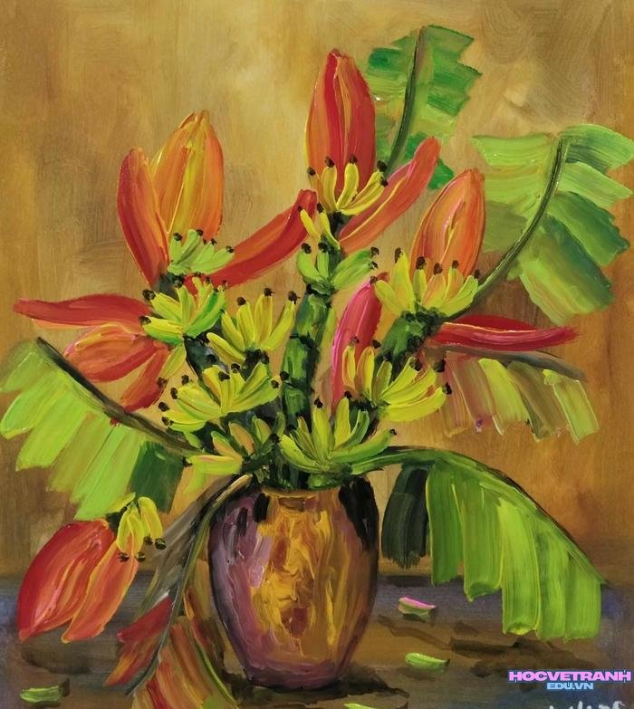 vẽ sơn dầu hiện đại