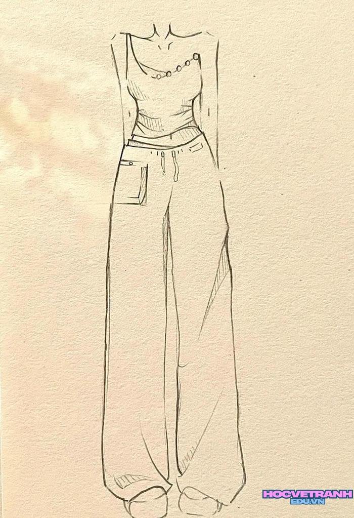 vẽ thiết kế thời trang đẹp