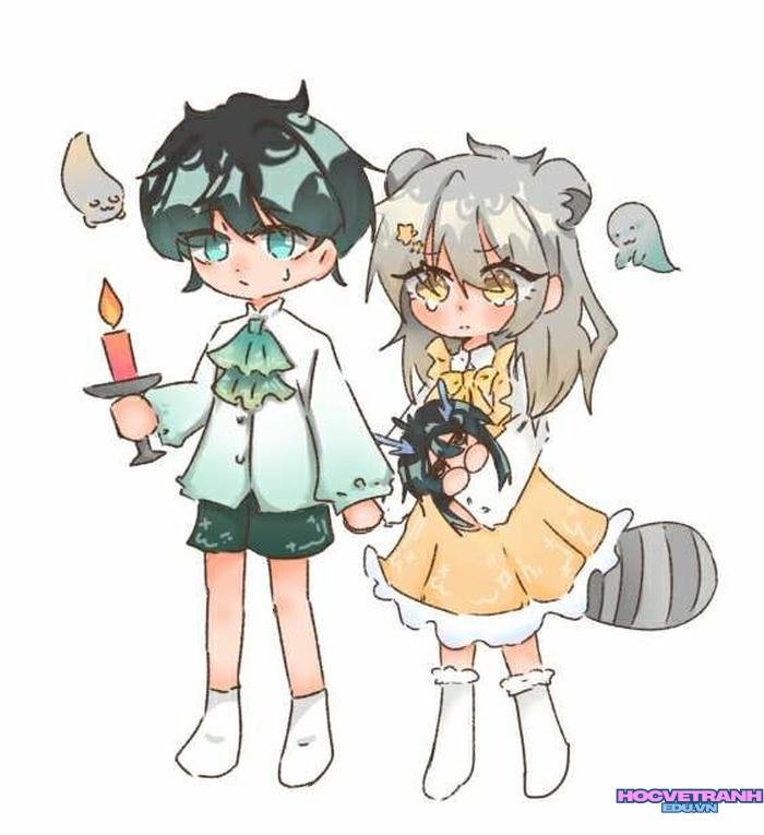 vẽ thời trang anime