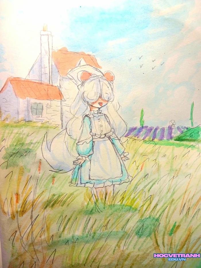 vẽ thời trang lớp 9