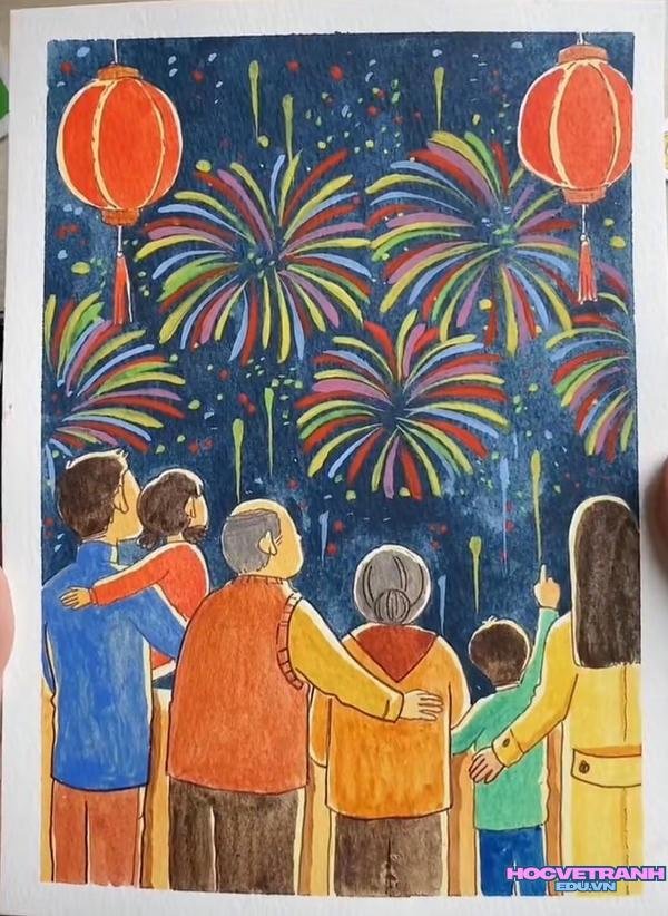 vẽ tranh bảo vệ môi trường xanh sạch đẹp