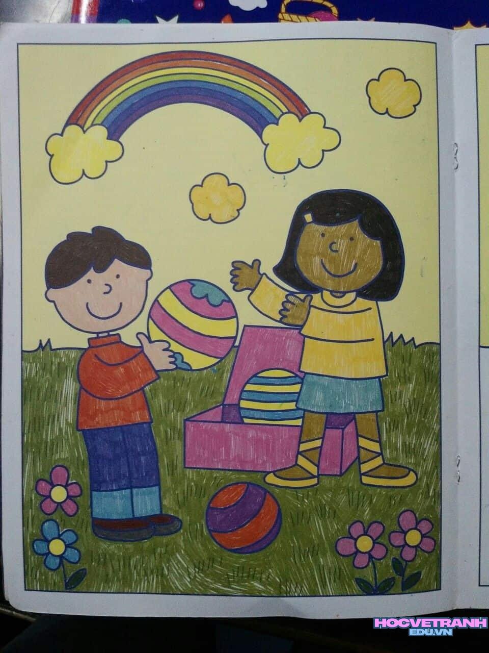 ve tranh de tai mo phong.