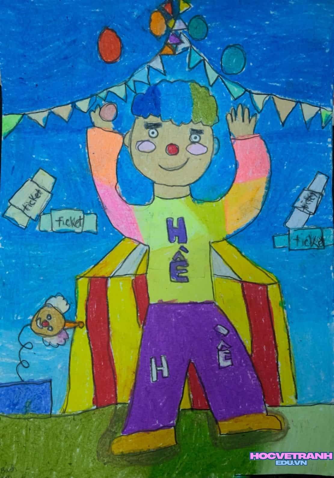 ve tranh de tai tu do.