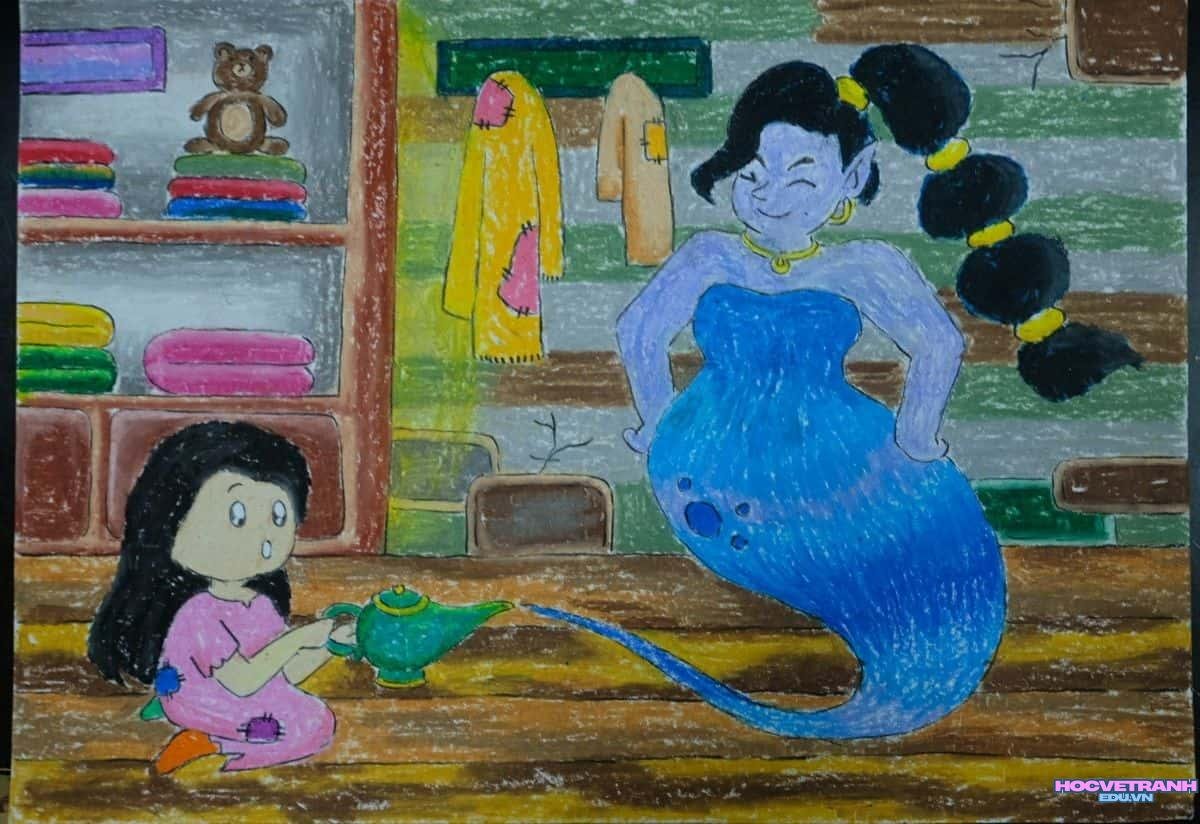 ve tranh di tich co.