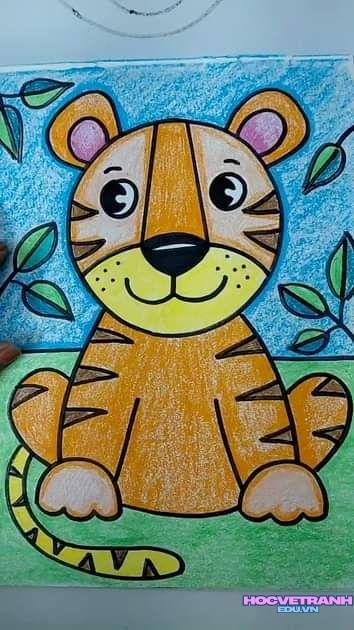 vẽ tranh đơn giản dễ