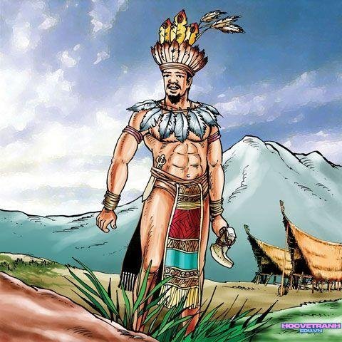 vẽ tranh giỗ tổ hùng vương