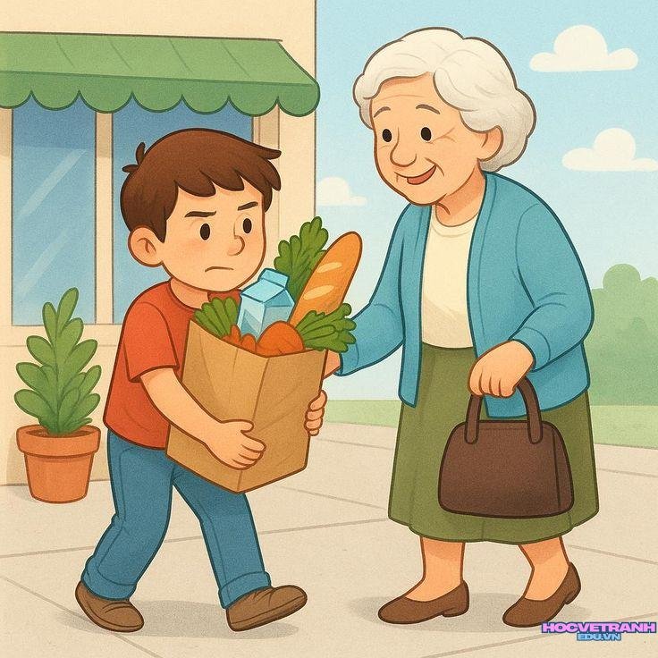 vẽ tranh giúp đỡ trẻ em