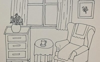 vẽ tranh góc học tập hd