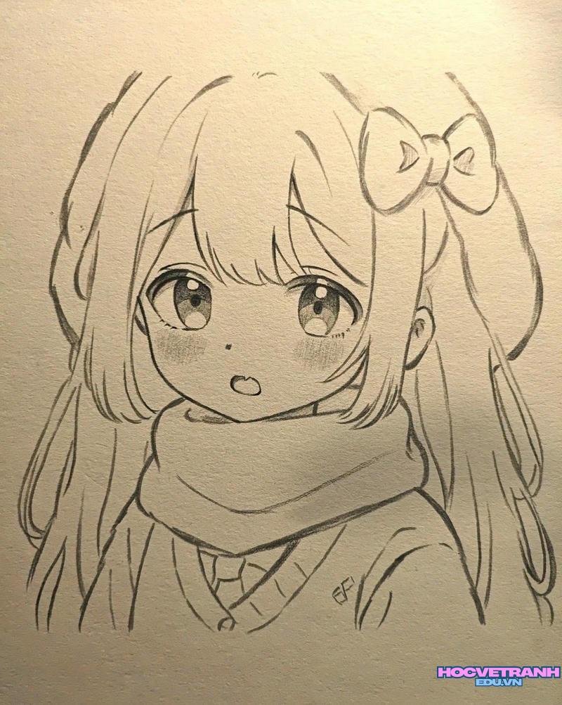 vẽ tranh hoạt hình anime