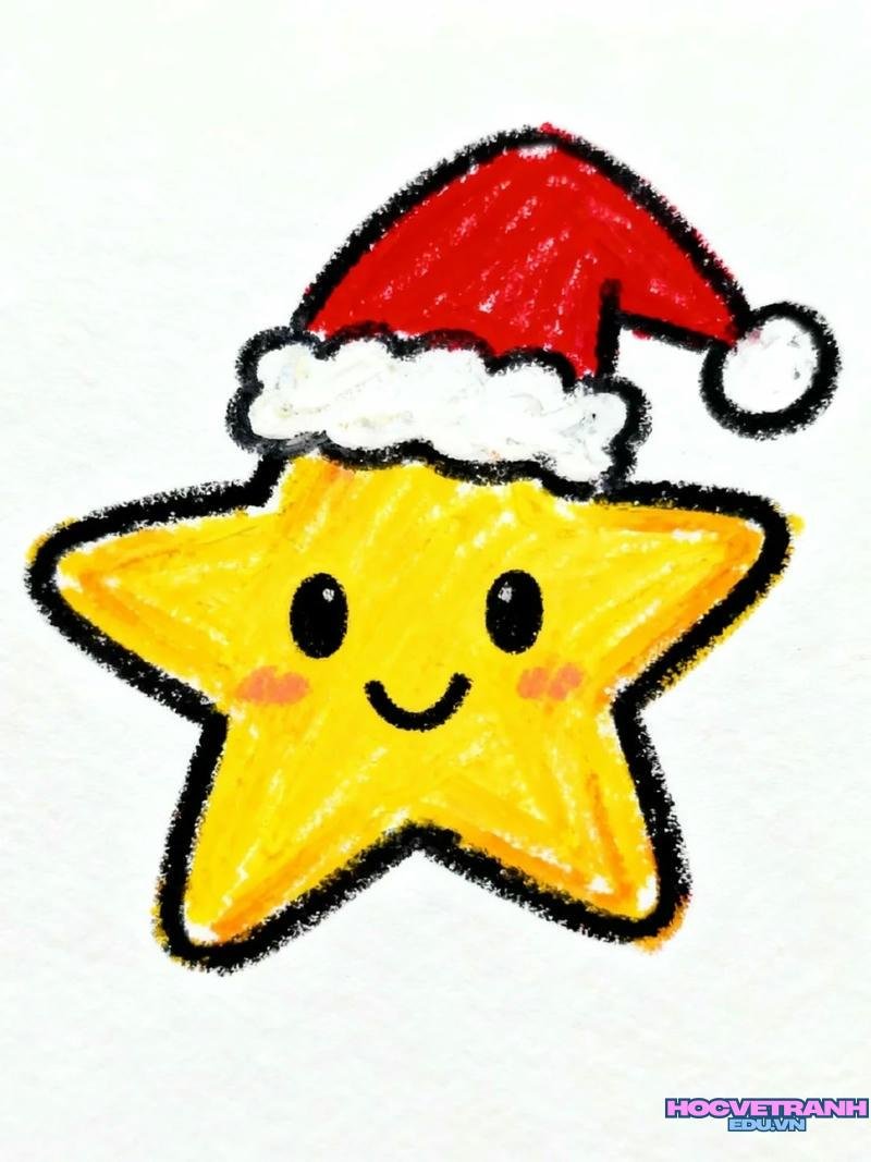 vẽ tranh hoạt hình ngôi sao