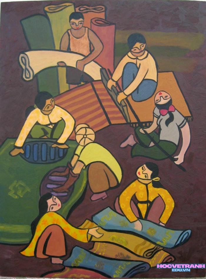 vẽ tranh làng nghề truyền thống ý nghĩa