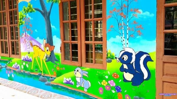 vẽ tranh mầm non đơn gian