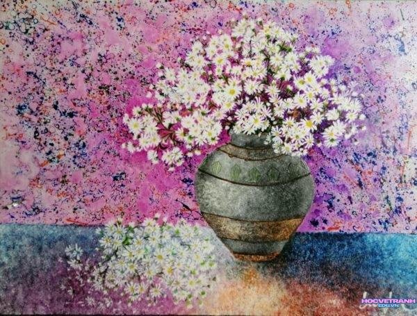 vẽ tranh màu nước