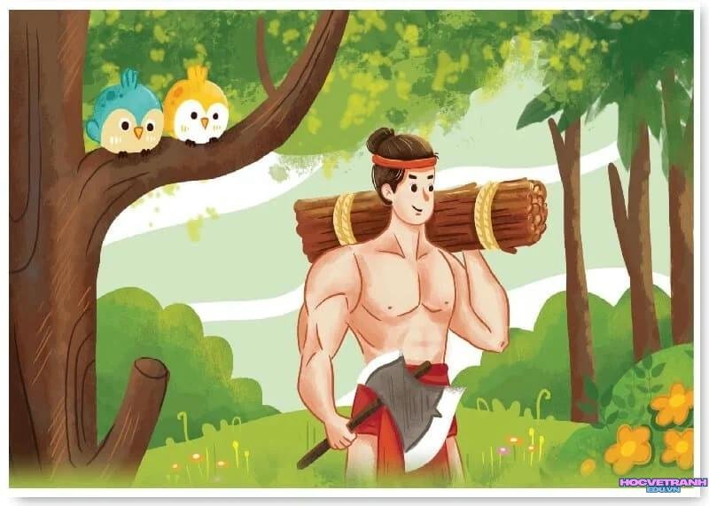 vẽ tranh minh họa thạch xanh đẹp