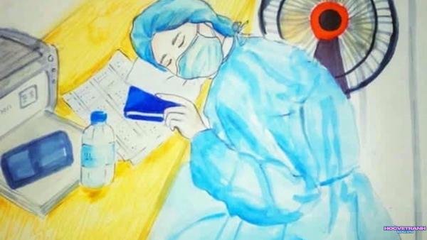 vẽ tranh nghề nghiệp đẹp nhất