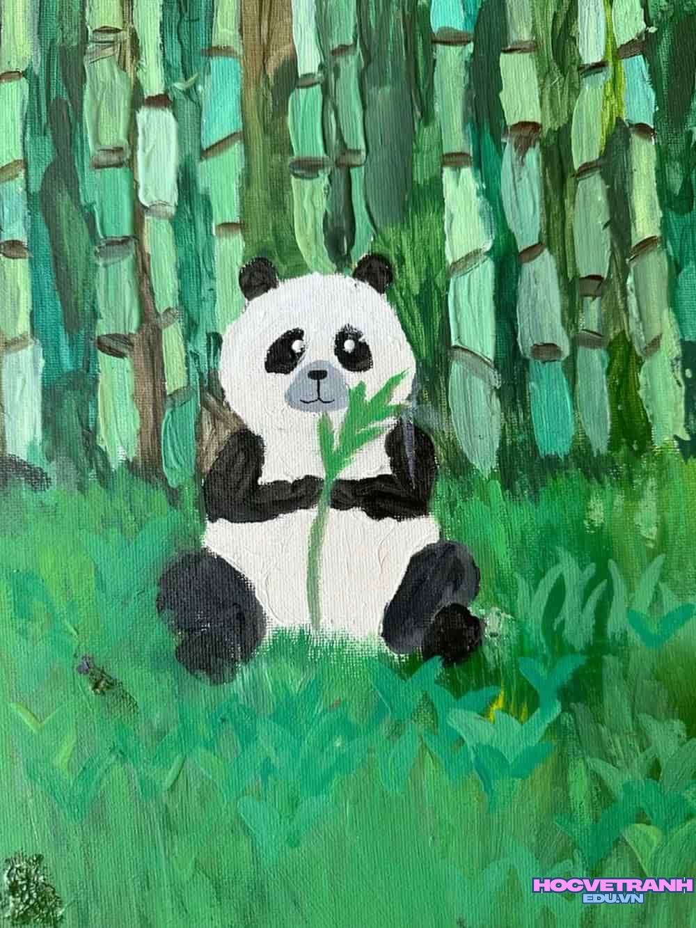 vẽ tranh nghệ thuật ấn tượng