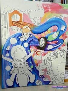 Bộ 90 mẫu vẽ tranh nghệ thuật sắc nét, đẹp nhất 2026