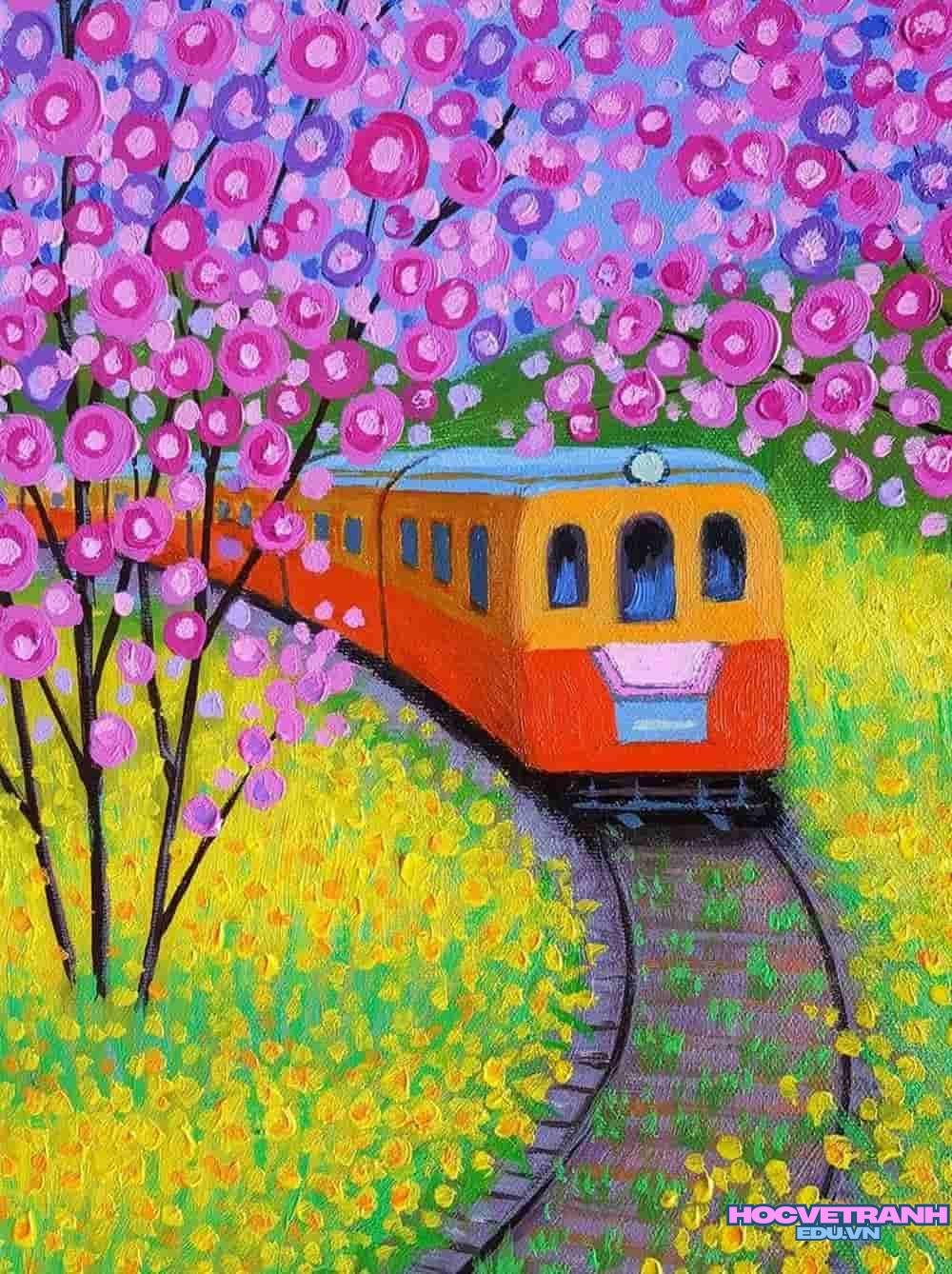 vẽ tranh nghệ thuật sáng đẹp