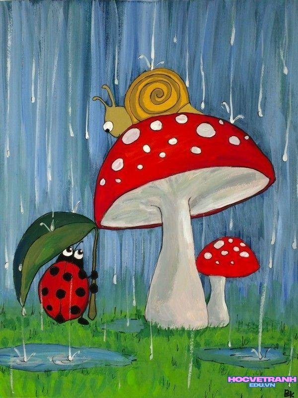 vẽ tranh nghệ thuật sáng tạo