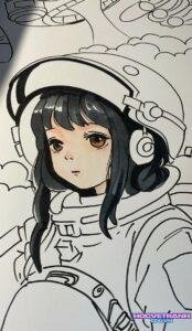 100+ Ý tưởng vẽ tranh phi hành gia độc đáo nhất năm