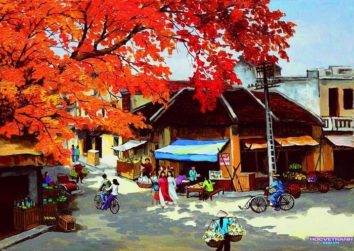 tranh-pho-co-ha-noi