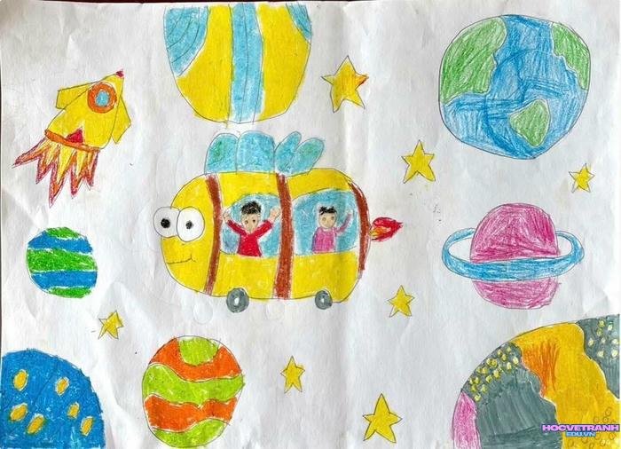 vẽ tranh sáng tạo kỳ diệu