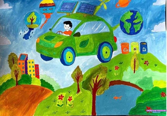 vẽ tranh sáng tạo lung linh