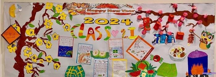 vẽ tranh tết dễ vẽ