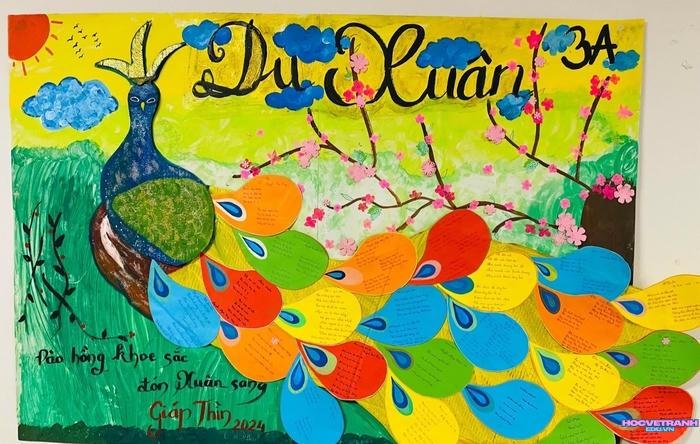 vẽ tranh tết sáng tạo