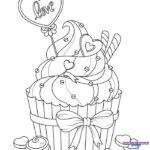 Tải miễn phí bộ tranh tô màu đồ ăn sắc nét, sáng tạo