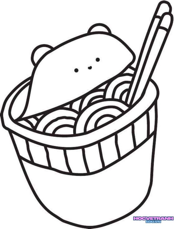 tranh tô màu đơn giản cho bé tập tô