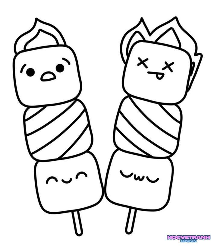 tranh tô màu đơn giản giáo dục