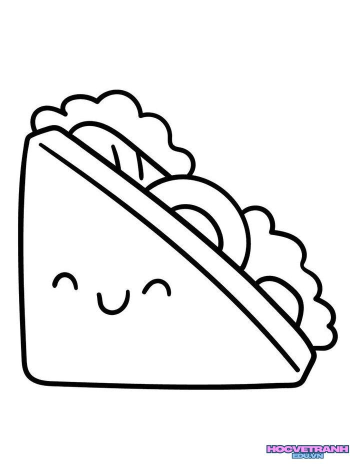 tranh tô màu đơn giản khổ a4