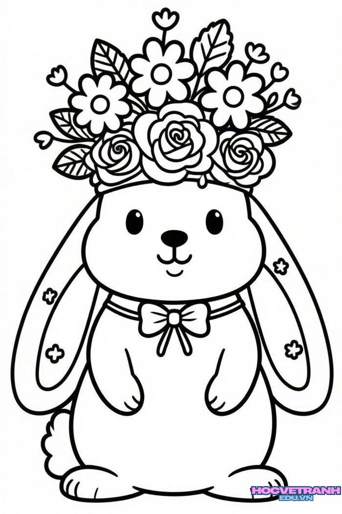 tranh tô màu đơn giản nhất