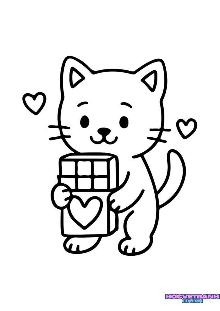 tranh tô màu đơn giản phương tiện