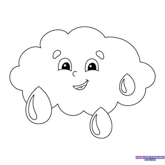 tranh tô màu hoạt hình dành cho bé gái