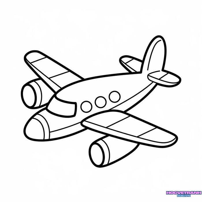 tranh tô màu máy bay trực thăng